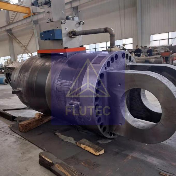 Kiểm tra áp suất 100% Các xi lanh thủy lực với đầu đệm cho ngành công nghiệp thép 4