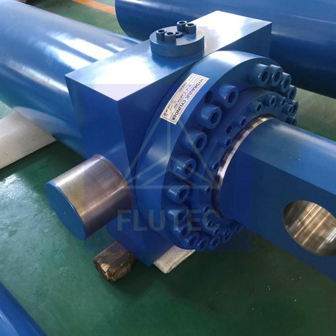 Lò thủy lực chuyên dụng hạng nặng 100% thử nghiệm áp suất cho cắt phế liệu kim loại 0
