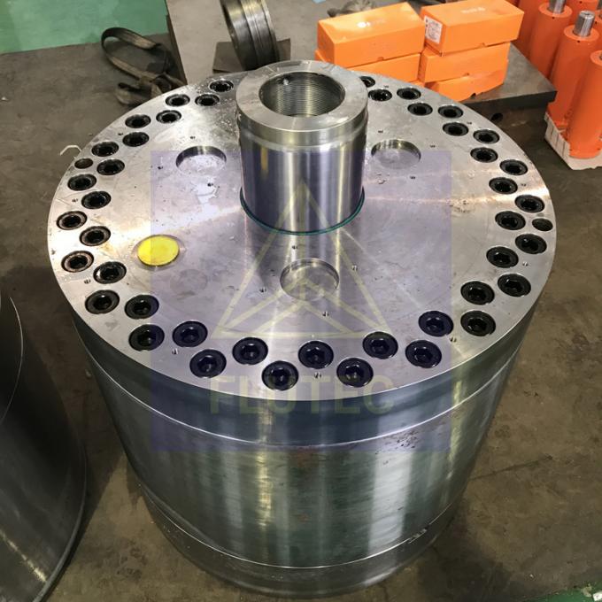 Kiểm tra áp suất 100% Piston Hydraulic Cylinder rỗng cho ngành công nghiệp cầu 1