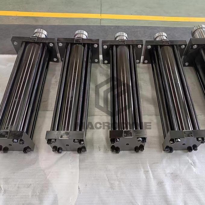 Ứng dụng tùy chỉnh Parker Tie Rod Cylinder Double Acting Press Hydraulic Cylinder 5