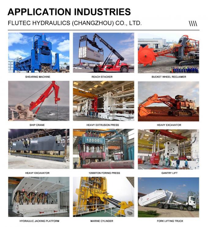 1500ton thủy lực kéo xi lanh tùy chỉnh cho thủy lực lạnh kéo băng ghế 4