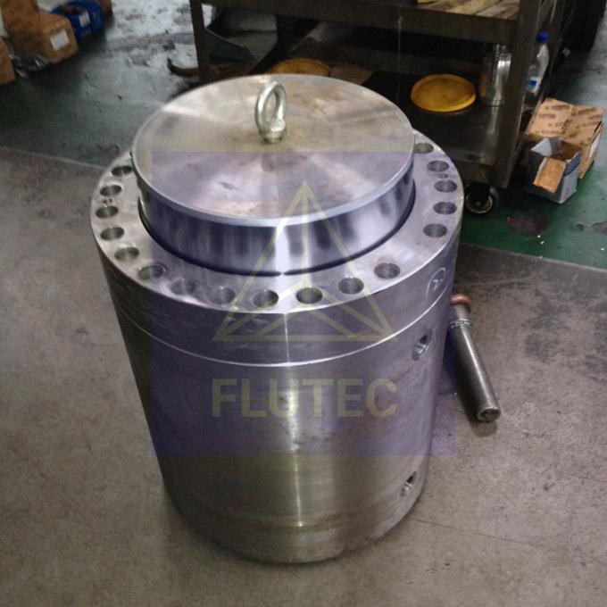 250ton Hydraulic Jack Cylinder Áp suất cao vật liệu thép hợp kim 3