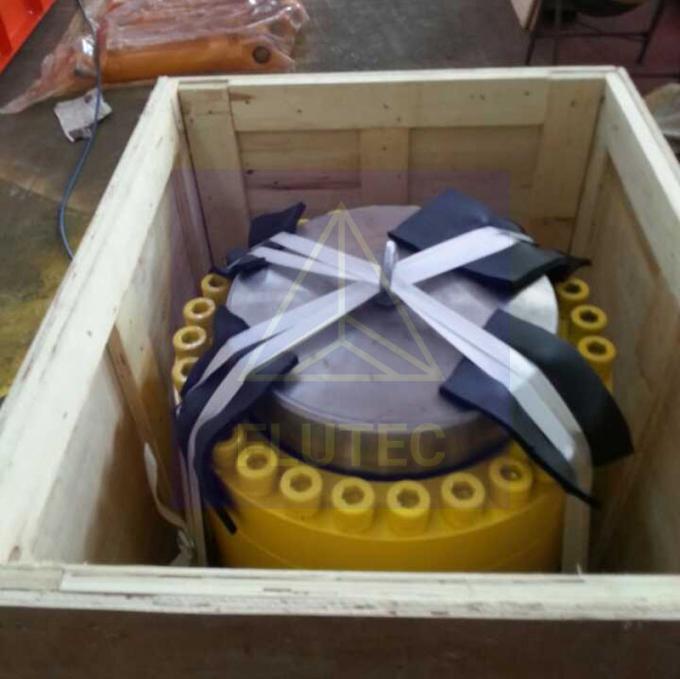250ton Hydraulic Jack Cylinder Áp suất cao vật liệu thép hợp kim 2