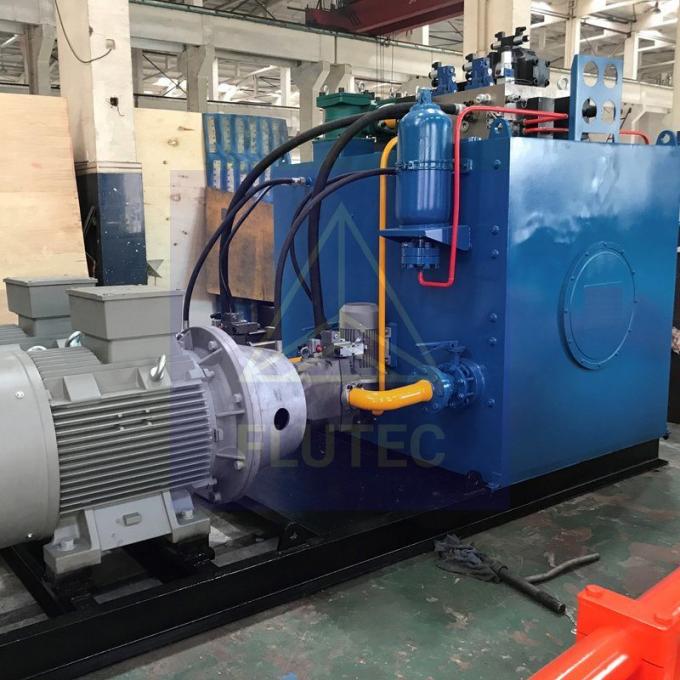 Thép Carbon Custom Made Hydraulic Cylinder Double Acting cho máy kéo cáp 5