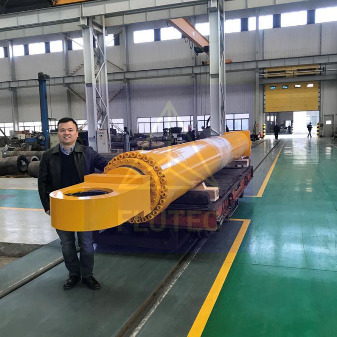 Thép Carbon Công nghệ hoạt động đôi xi lanh thủy lực được chứng nhận ISO9001 2