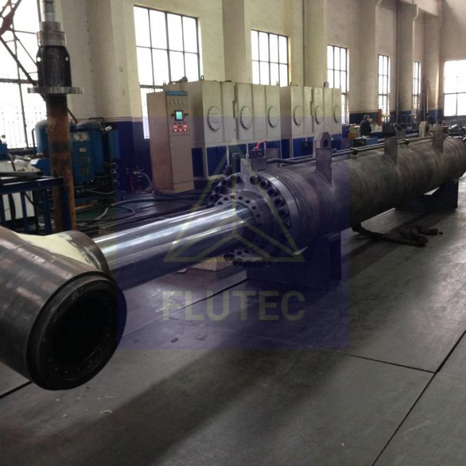 SGS Chất liệu thép carbon biển có tác dụng kép Long Stroke Hydraulic Cylinder 2