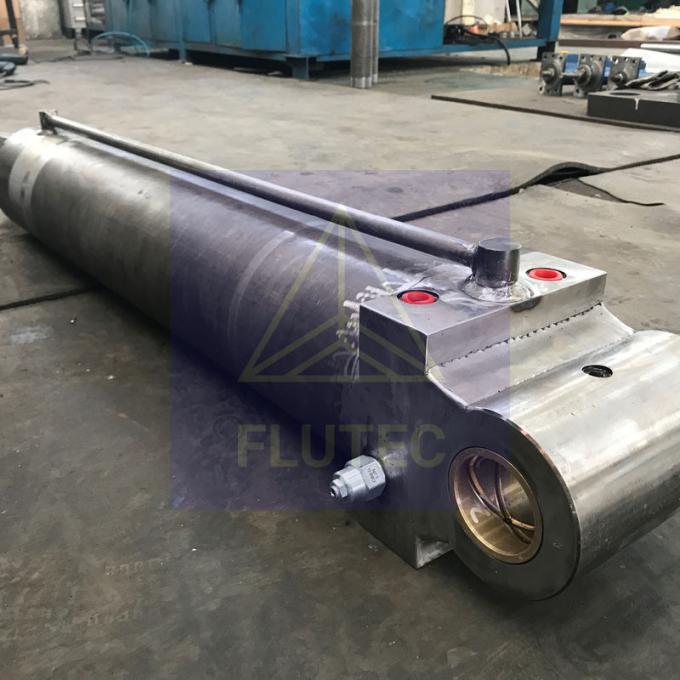 100% áp suất thử nghiệm nén thủy lực xi lanh cho tàu chở 1