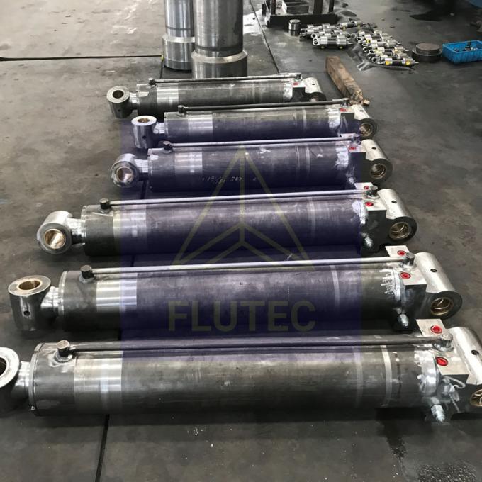 100% áp suất thử nghiệm nén thủy lực xi lanh cho tàu chở 2