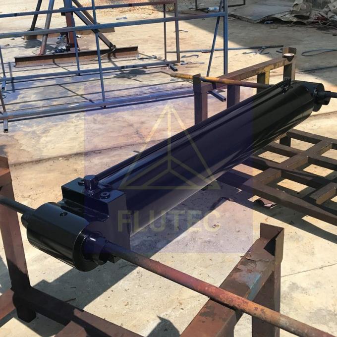 100% áp suất thử nghiệm nén thủy lực xi lanh cho tàu chở 3