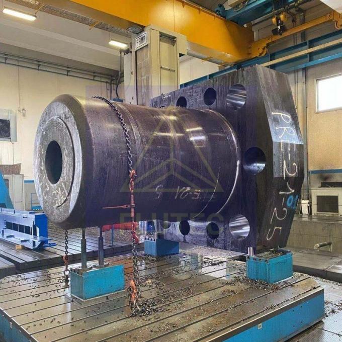 Áp suất cao xi lanh thủy lực khoan lớn cho 5000ton máy ép 0