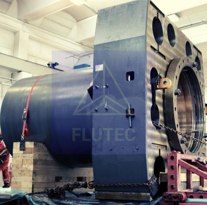 Áp suất cao xi lanh thủy lực khoan lớn cho 5000ton máy ép 1