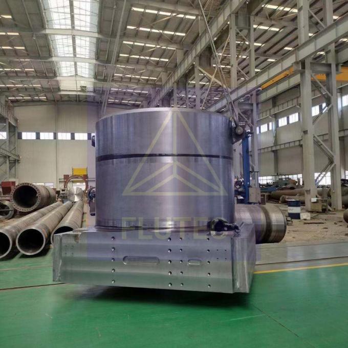 Sắt hợp kim Thép tùy chỉnh được sản xuất Thủy lực xi lanh Lớn Bore Press xi lanh 0