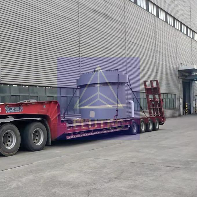Tailer làm bơm thủy lực khoan lớn 8000ton bơm thử nghiệm 1