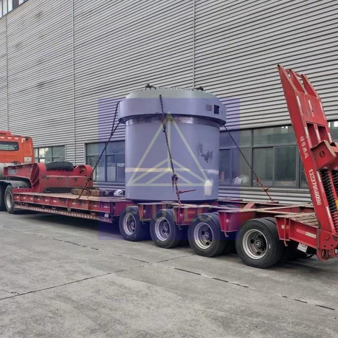 Tailer làm bơm thủy lực khoan lớn 8000ton bơm thử nghiệm 0