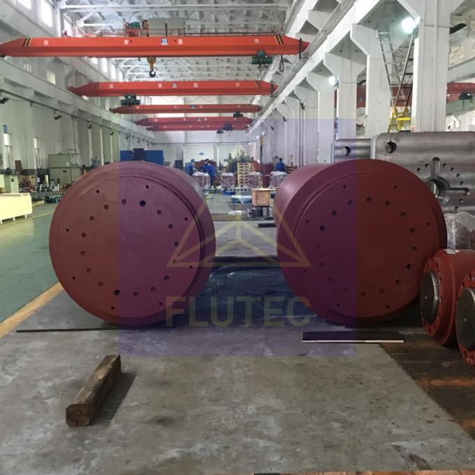 Lò thủy lực đầu bốc lớn 400ton Plunger Hydraulic Cylinder 1