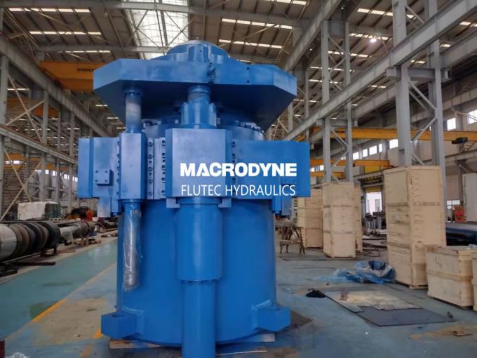 Cơ sở hàn thủy lực xi lanh hoạt động đôi cho máy làm phẳng tấm 0