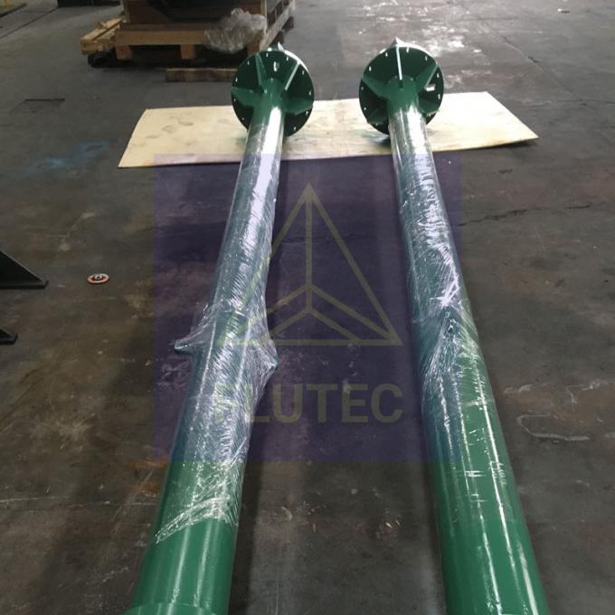 Đồng hợp kim thép cột kiểm soát cổng cổng có tác dụng kép cho máy in thủy lực 2