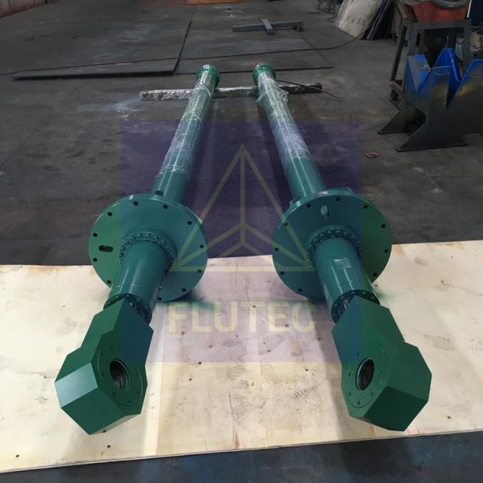 Đồng hợp kim thép cột kiểm soát cổng cổng có tác dụng kép cho máy in thủy lực 0