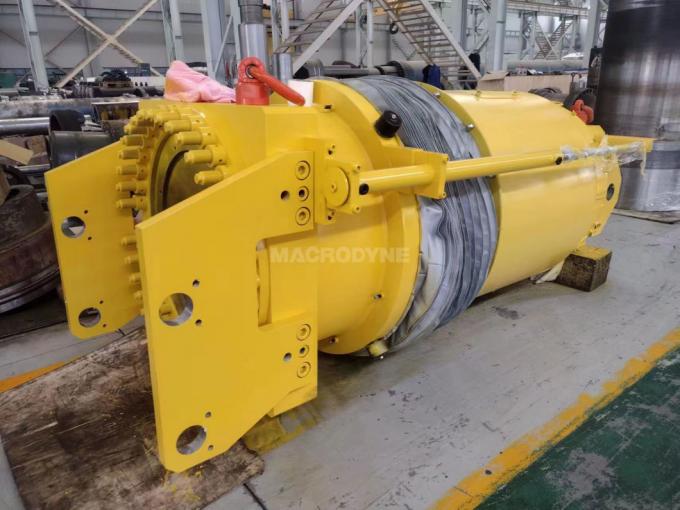 Hai tác động nặng công việc thủy lực xi lanh tùy chỉnh cho nhà máy thép 0