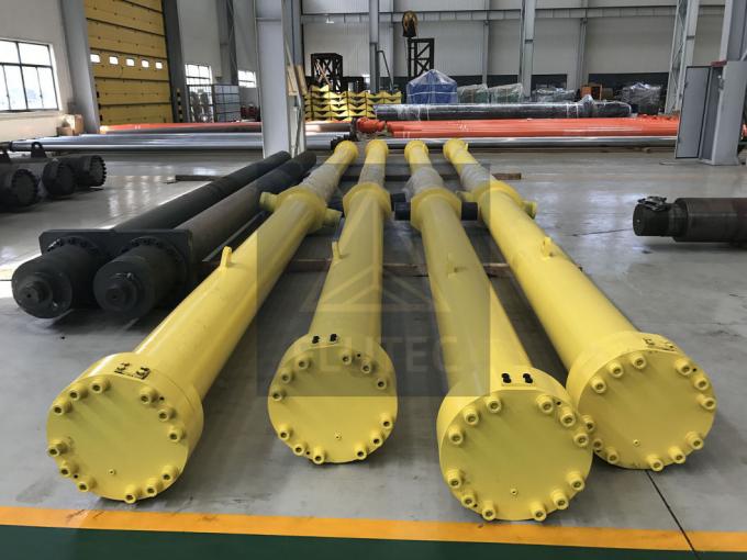 40MPa Custom Hydraulic Hoist Cylinder cho cổng tràn / Máy cắt râu 1