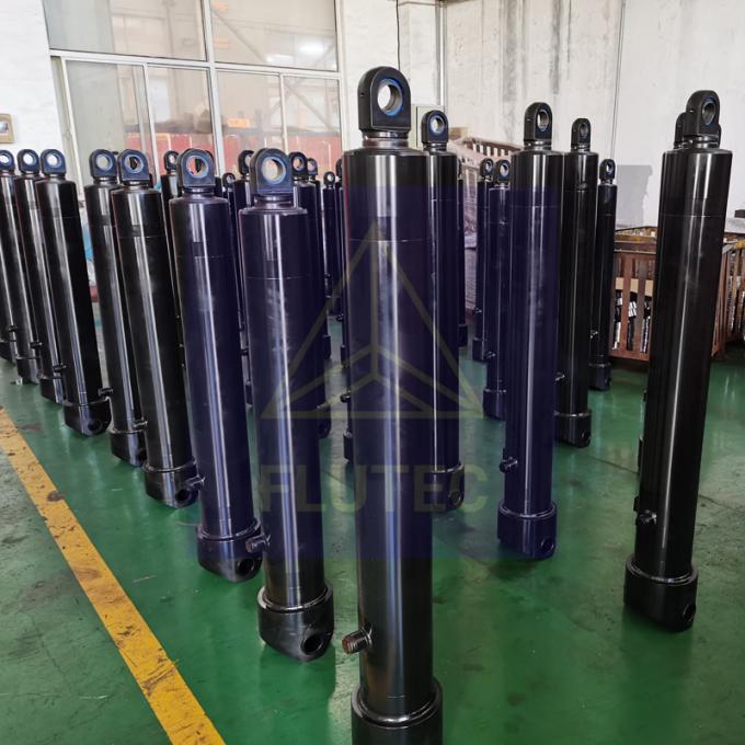 Đơn vị Telescopic Hydraulic Press Cylinder cho nền tảng dump 0