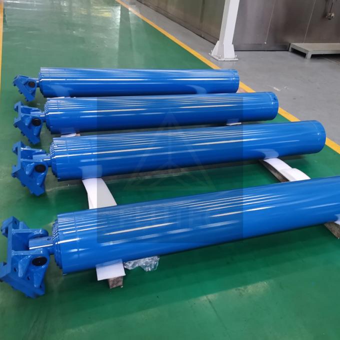 4 Giai đoạn Telescopic Hydraulic Cylinder Double Acting cho Hydraulic Gantry 0