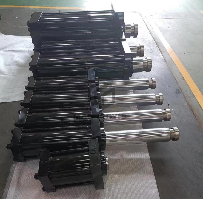 Flutec Telescopic Hydraulic Cylinder Máy lọc dầu có tác dụng kép 1