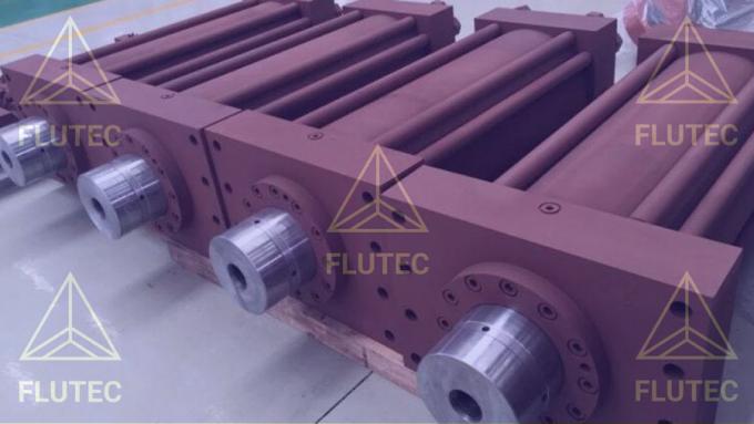 Flutec Telescopic Hydraulic Cylinder Máy lọc dầu có tác dụng kép 3