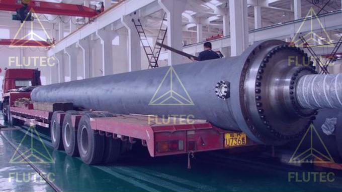 Long Stroke Telescopic Hydraulic Cylinder Custom cho nền tảng khoan ngoài khơi 1
