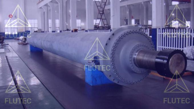 Long Stroke Telescopic Hydraulic Cylinder Custom cho nền tảng khoan ngoài khơi 0