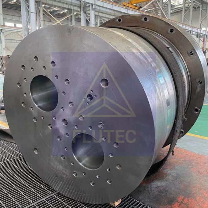 Kiểm tra áp suất 100% 3500ton Press Cylinder với độ dày tùy chỉnh 1