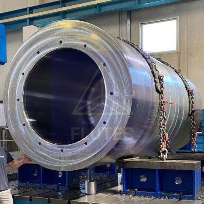 100MPa ống xi lanh thủy lực lực hạng nặng thân xi lanh thủy lực 2