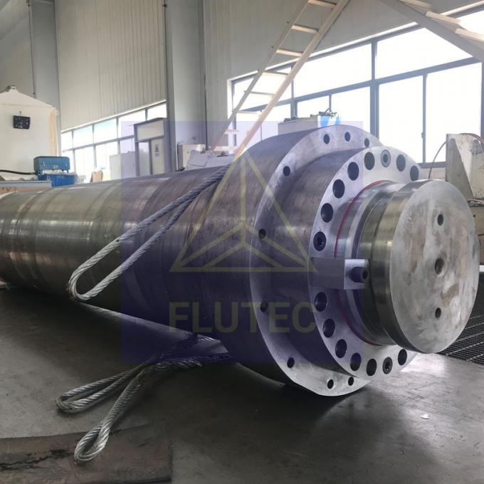Kiểm tra áp suất 100% Lôi động đôi 1000ton Press Cylinder cho thiết bị năng lượng mới 1