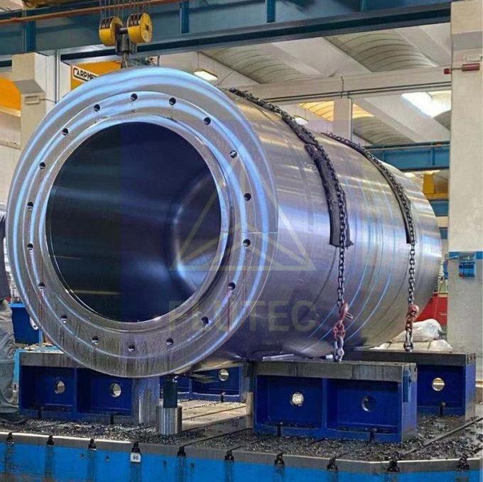 70MPa thép thủy lực thùng xi lanh cho máy in thủy lực 1