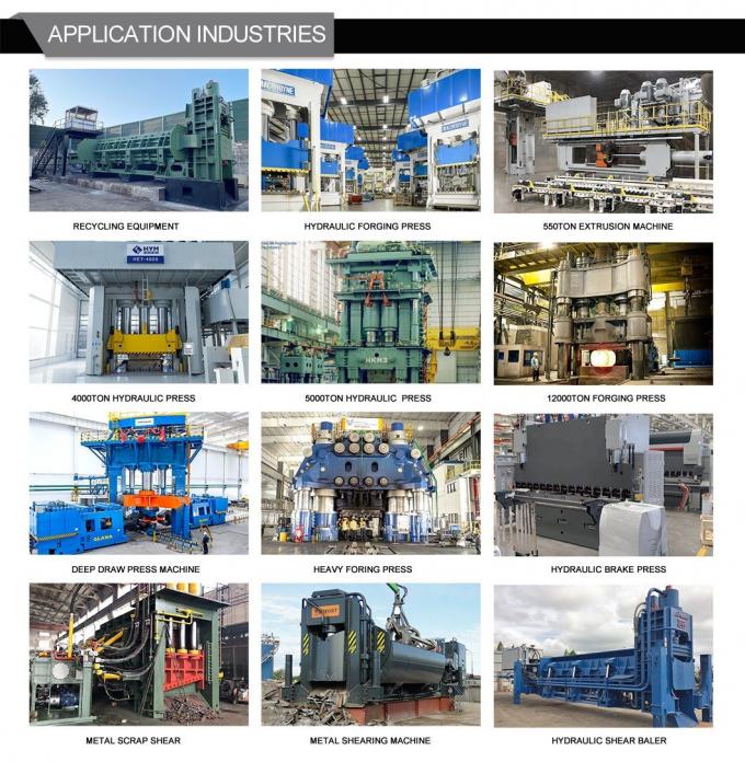 Các xi lanh thủy lực tùy chỉnh trực tiếp của Facrory với cảm biến biến 8
