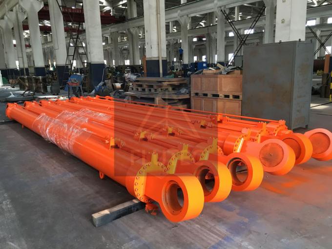 Loại pít-tông Đơn vị hóa xi lanh thủy lực công nghiệp nặng cho ngành công nghiệp cầu 1