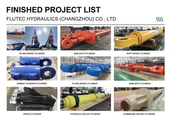 Thùng thủy lực Thùng dẫn đường bên trong tùy chỉnh cho Máy đúc nhôm 2