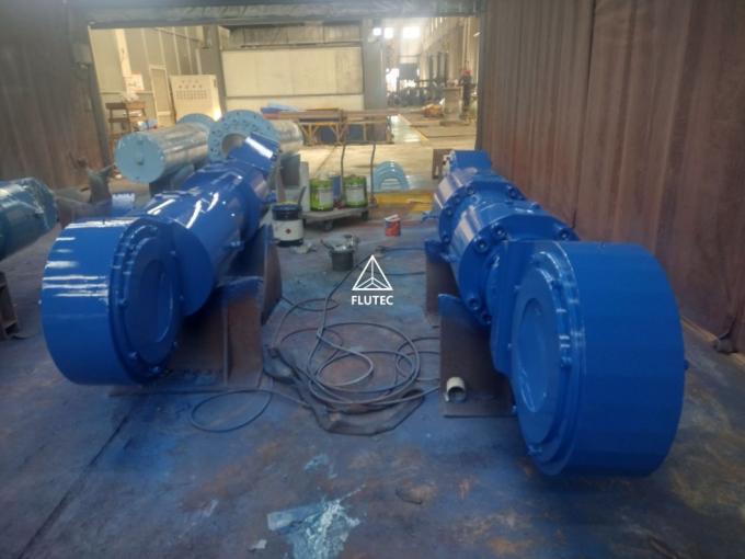 Báo chí Hydraulic Oil Cylinder Double Acting cho nhà máy sản xuất thép 0