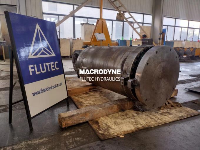 Báo chí Hydraulic Oil Cylinder Double Acting cho nhà máy sản xuất thép 2