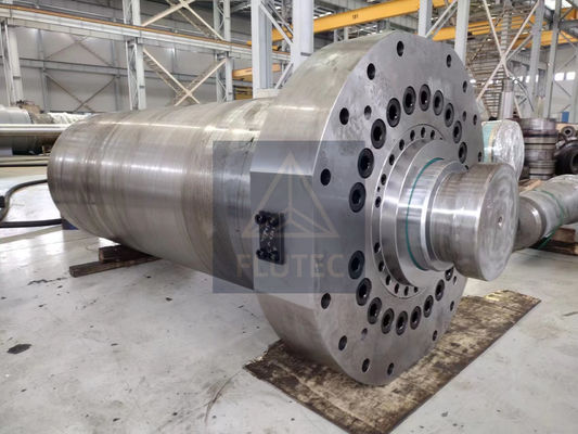 Thiết bị di động Bolted Head Hydraulic Cylinders Custom cho máy nén thủy lực