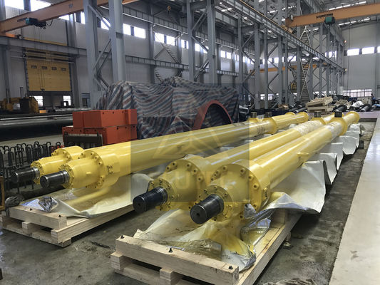 40MPa Custom Hydraulic Hoist Cylinder cho cổng tràn / Máy cắt râu