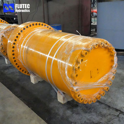650 * 250 * 80 Thùng nén thủy lực hoạt động hai lần để tạo ra áp suất ổn định