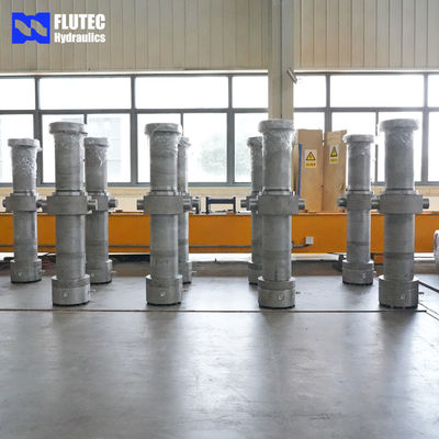 300*180*120 Đàn thủy lực Piston Cylinder With Flange Stainless Hydraulic Cylinder