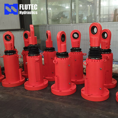Tùy chỉnh kỹ thuật nặng công nghiệp thủy lực xi lanh khác nhau Bore và Rod đường kính tùy chọn