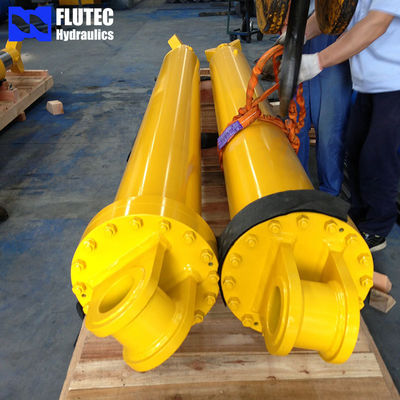 Piston 50 Ton Jacking Custom Hydraulic Cylinders ổn định tốt