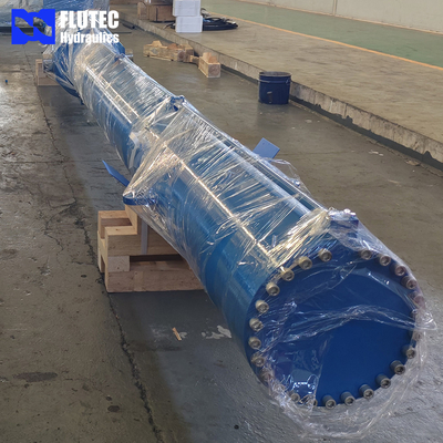 Hệ thống kiểm soát cổng đập có thùng thủy lực tự thiết kế